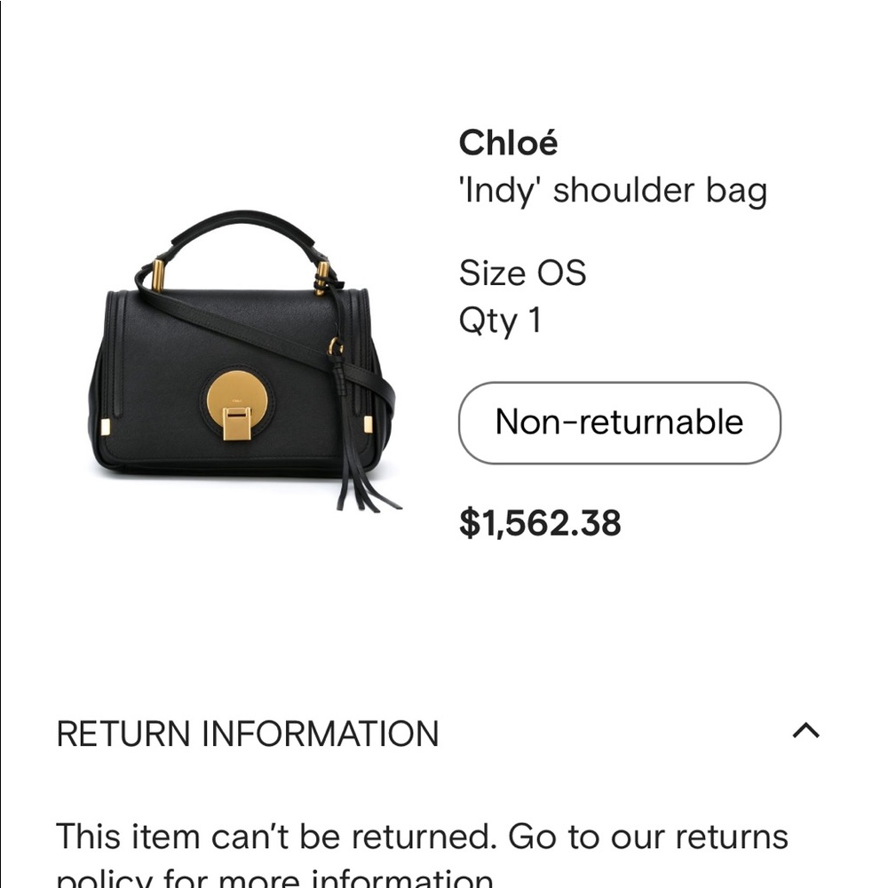 Chloe Indy Shoulder bag Large - Picture 7 of 7